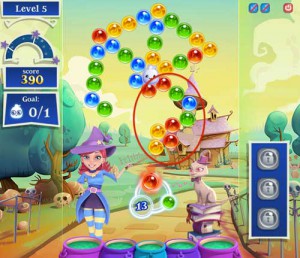 bubbles getting too close in bubble witch 2 saga